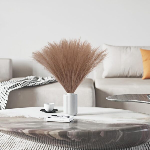 3 Pcs Artificial Flower Faux Pampas