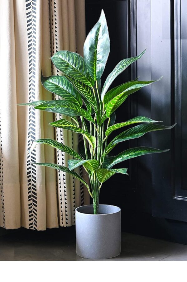 Silk Artificial Croton Plant