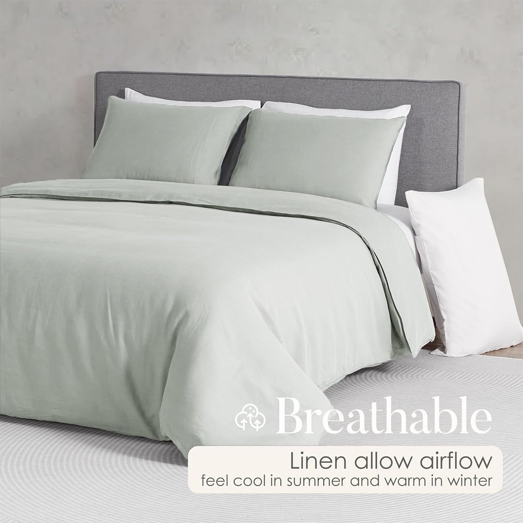 Cotton Comforter Cover with Corner Ties - Image 2