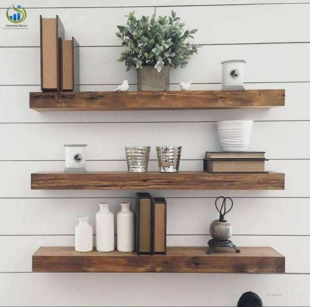 Sheesham 18 Inch Floating Shelves