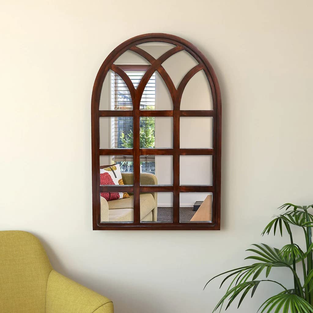 Window Mirror With Shelf