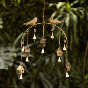 Metal Windchime Wall Hanging