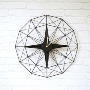 Metal Wall Clock Round
