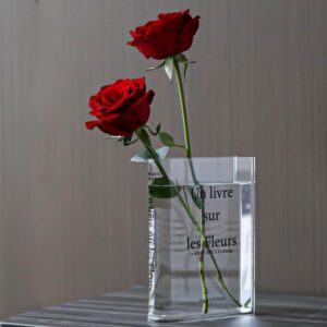 Minimalist Book Vase