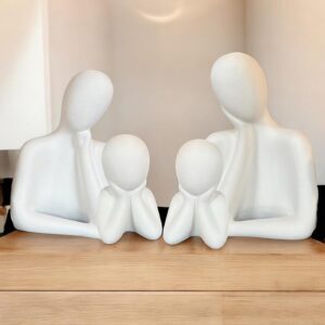 Ceramic Thinker Sculpture