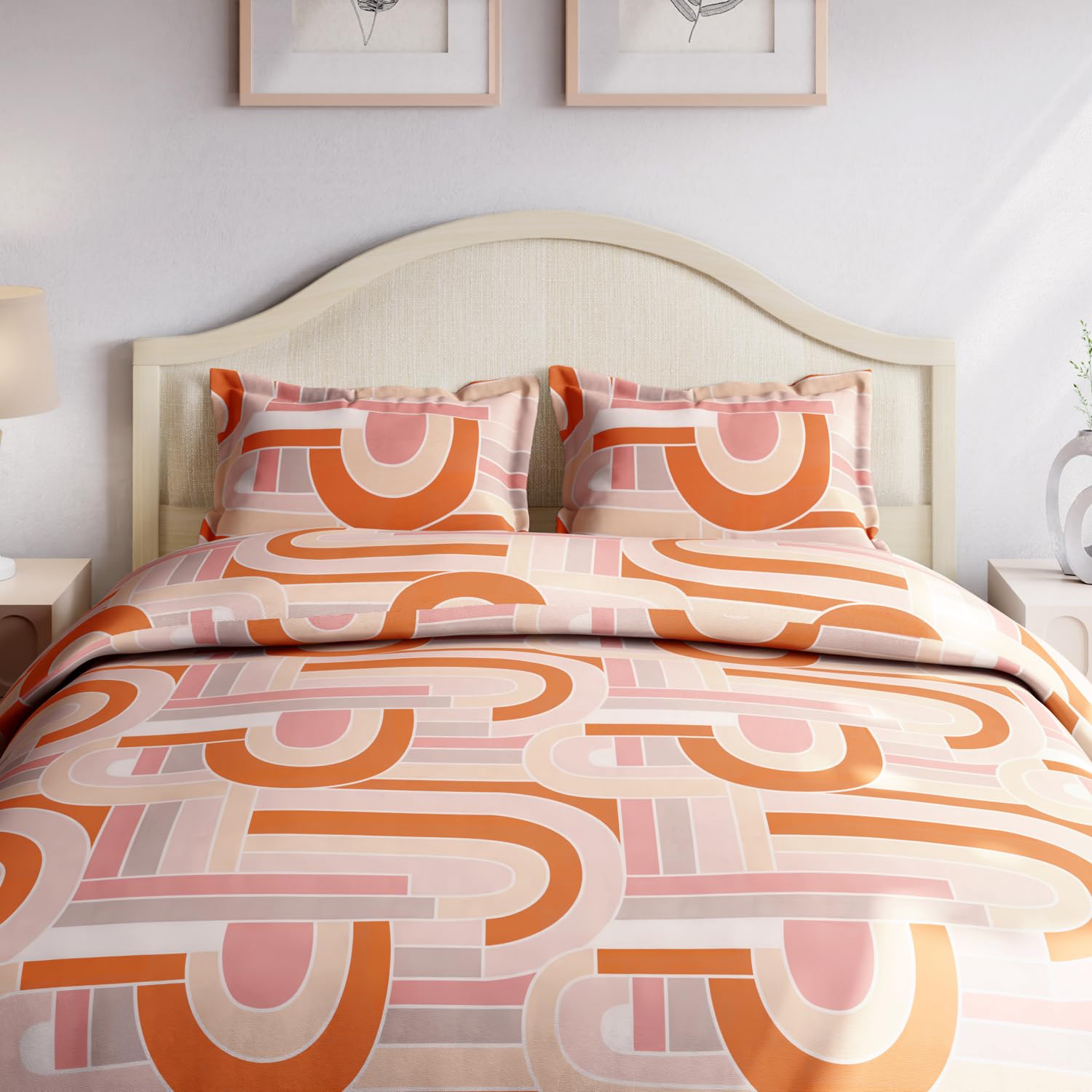 Cotton King Size Bedsheet - Image 3