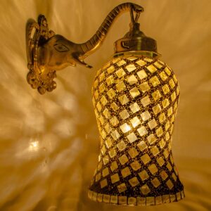 Glass Mosaic Light Lamp
