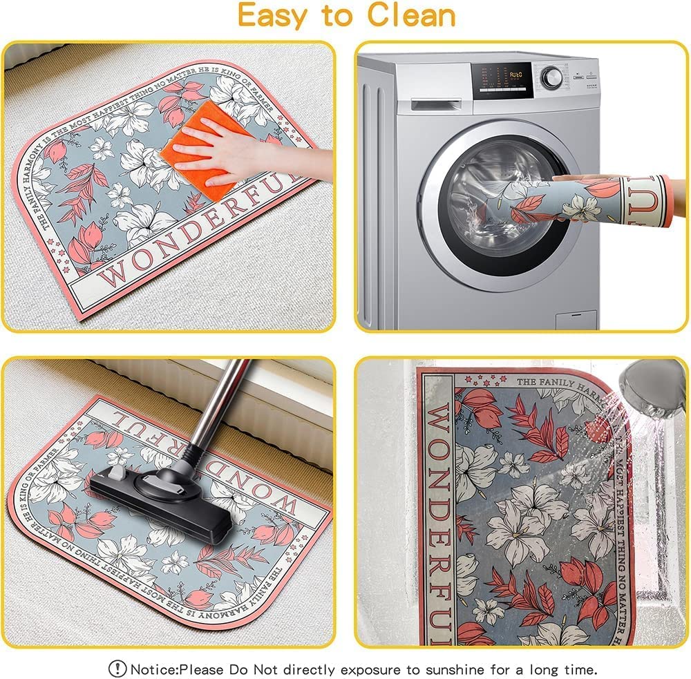 Dirt-Resistant Front Door Rug - Image 3