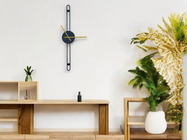 Minimalist Metal Wall Clock