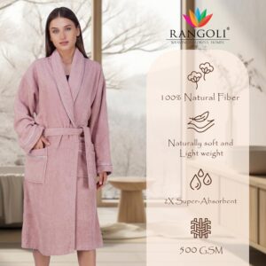100% Cotton Bathrobes For Women