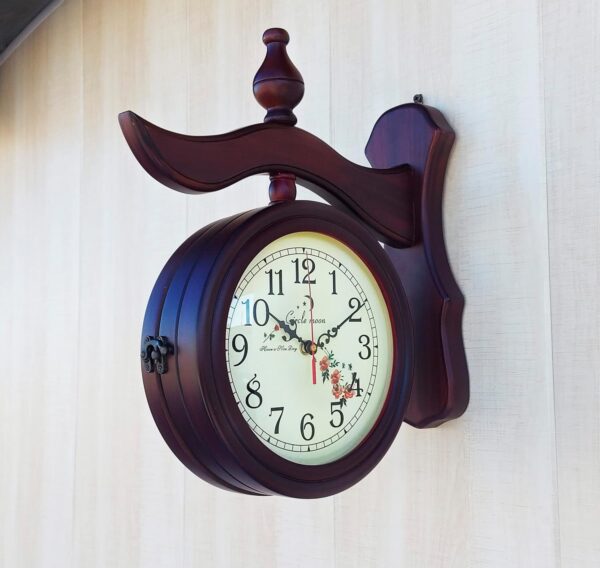 71c-hW-Yv3L._SL1500_.jpg Wooden Side Wall Clock