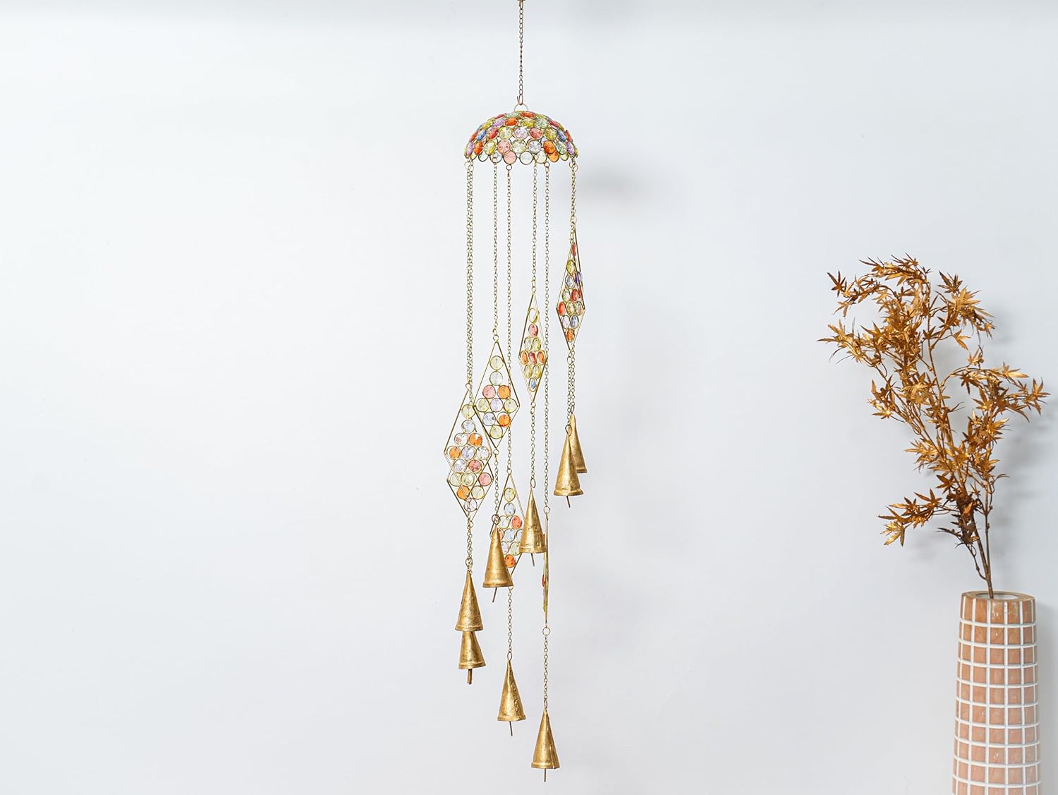 Long Glass Bead Windchime - Image 2