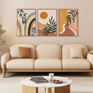 Boho Framed Canvas Wall Art