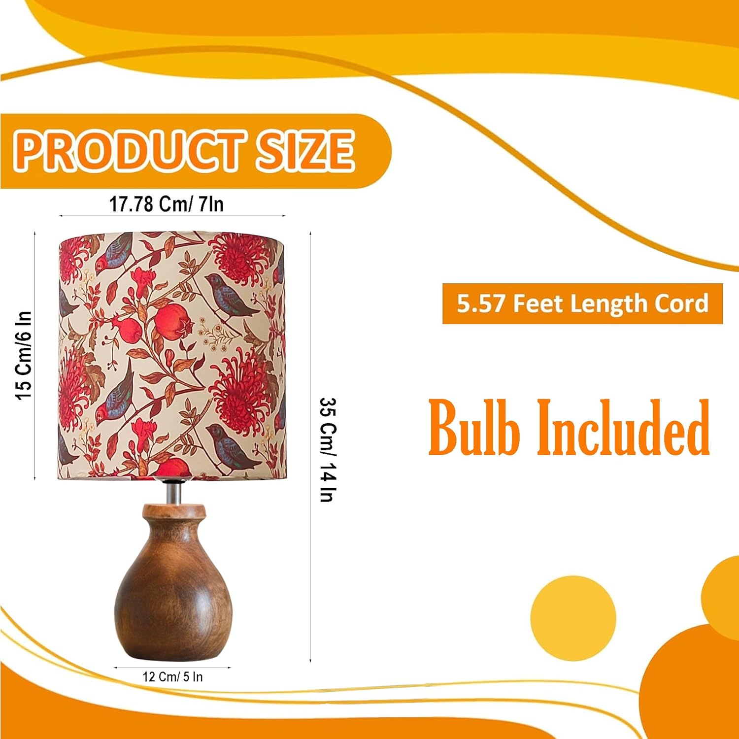 Table Lamp, Vintage Lamp - Image 4