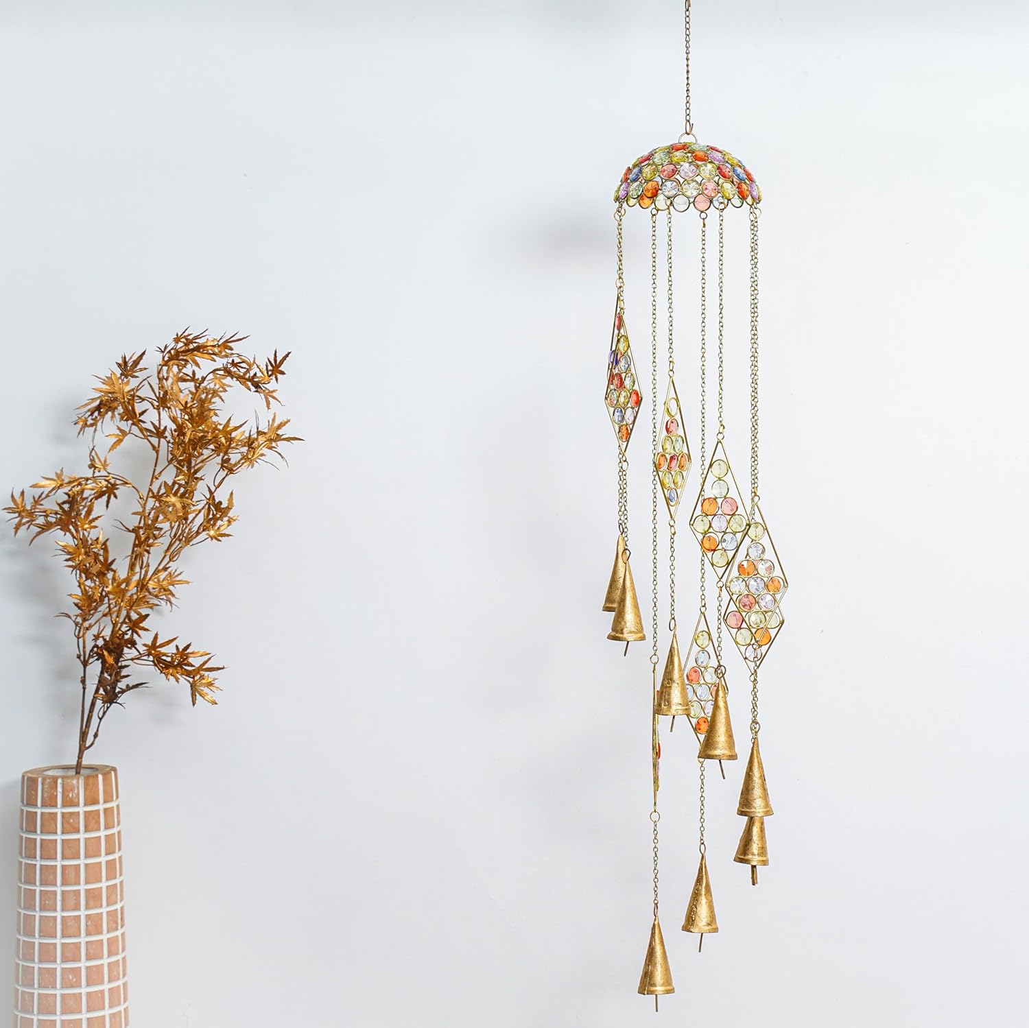 Long Glass Bead Windchime
