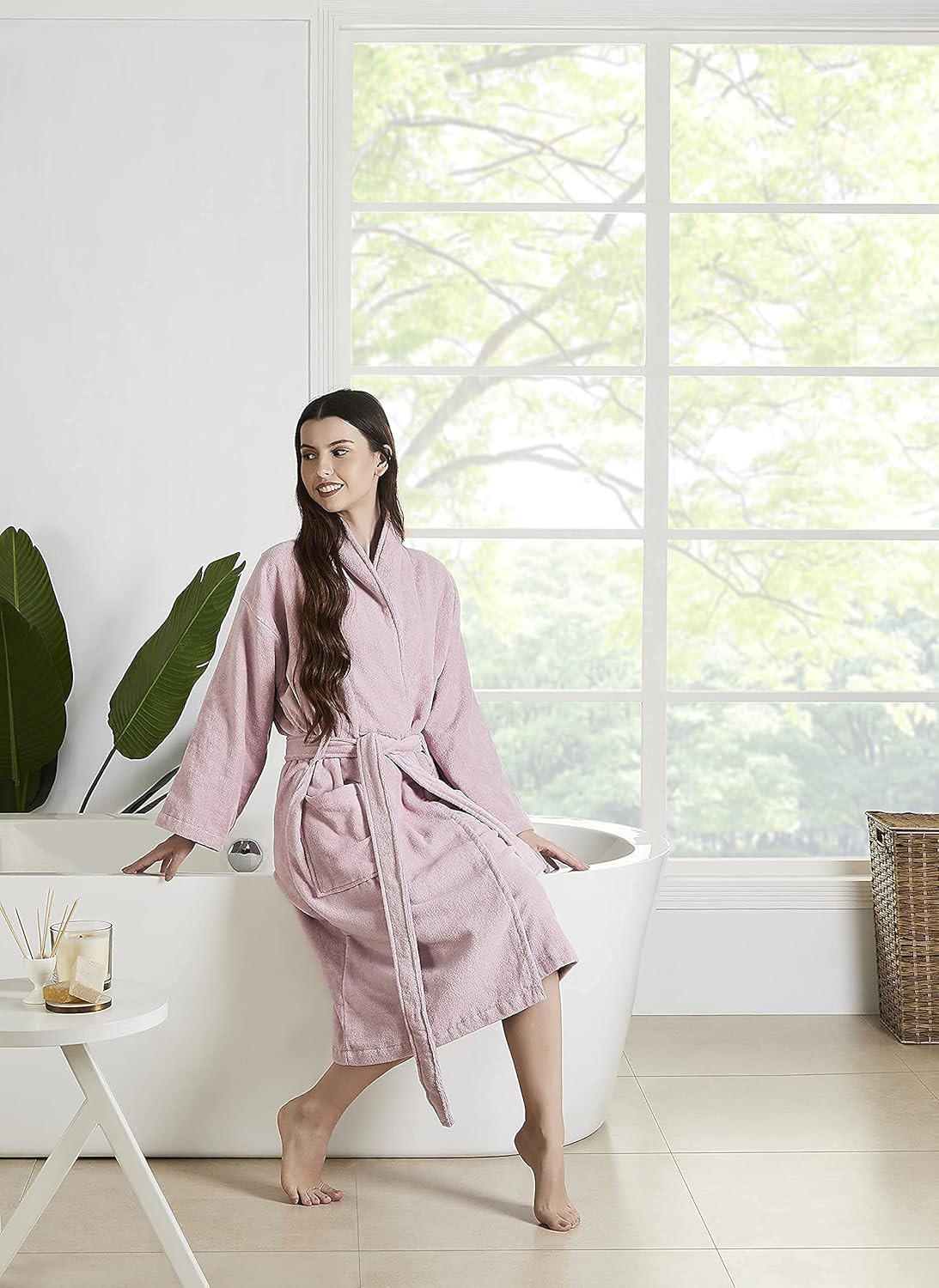Soft Terry Cotton Bathrobe - Image 3