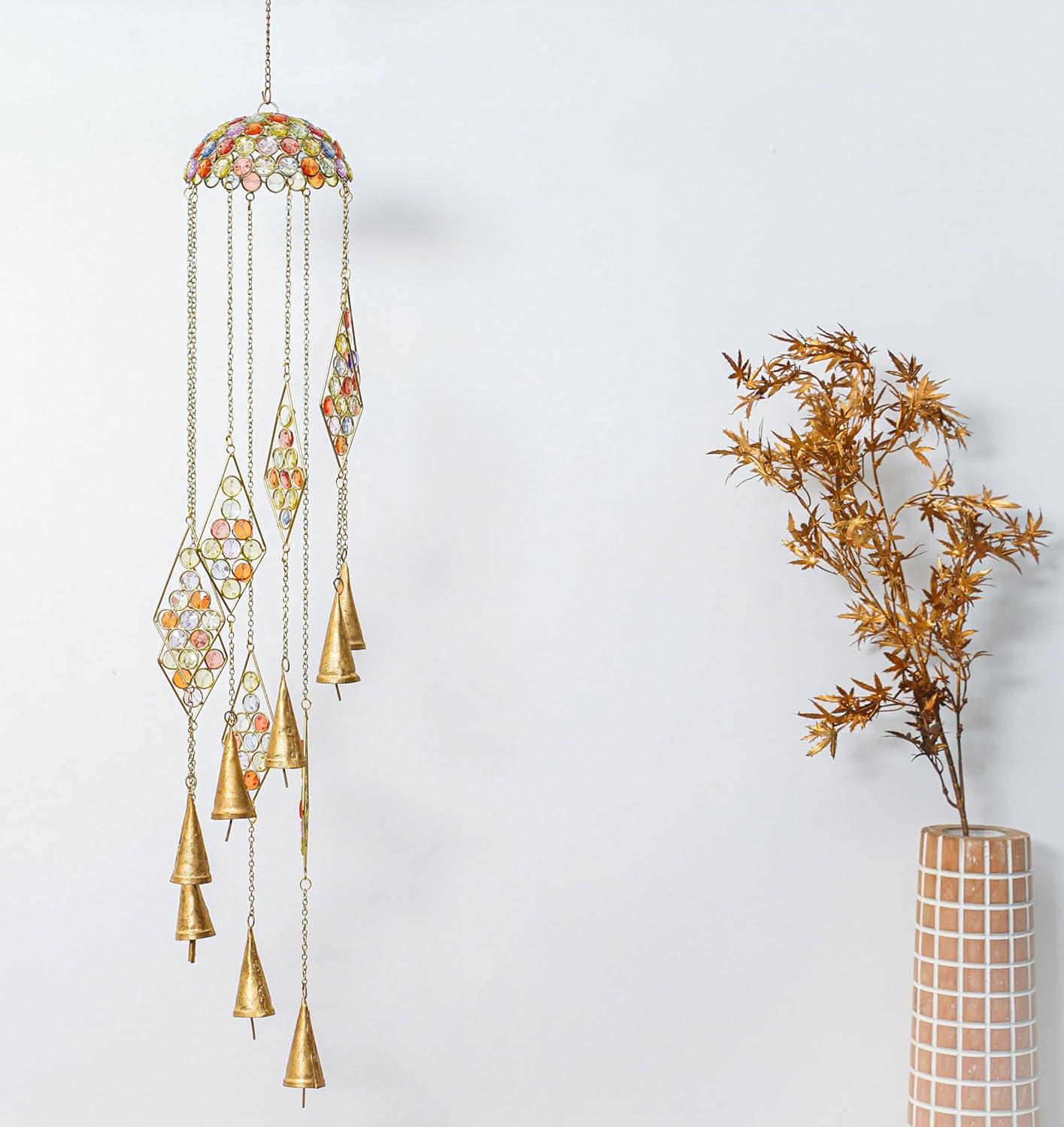 Long Glass Bead Windchime - Image 4
