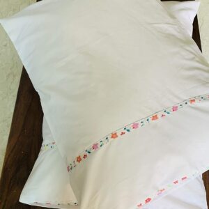 Set of 2 Pillow Covers Cotton