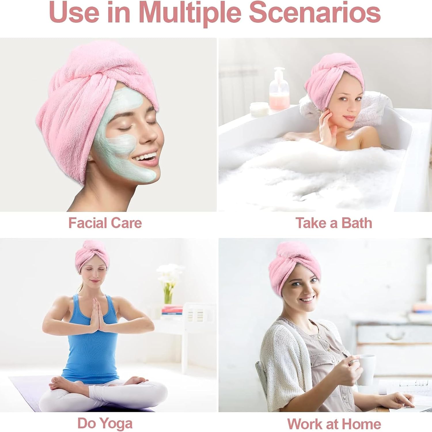 Bath Towel/Hair Wrap - Image 2