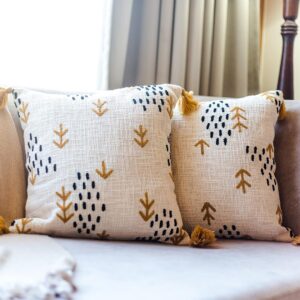 Cotton Throw Pillow Cases