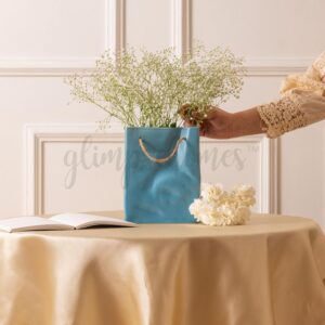 Crinkled Paper Bag Vase