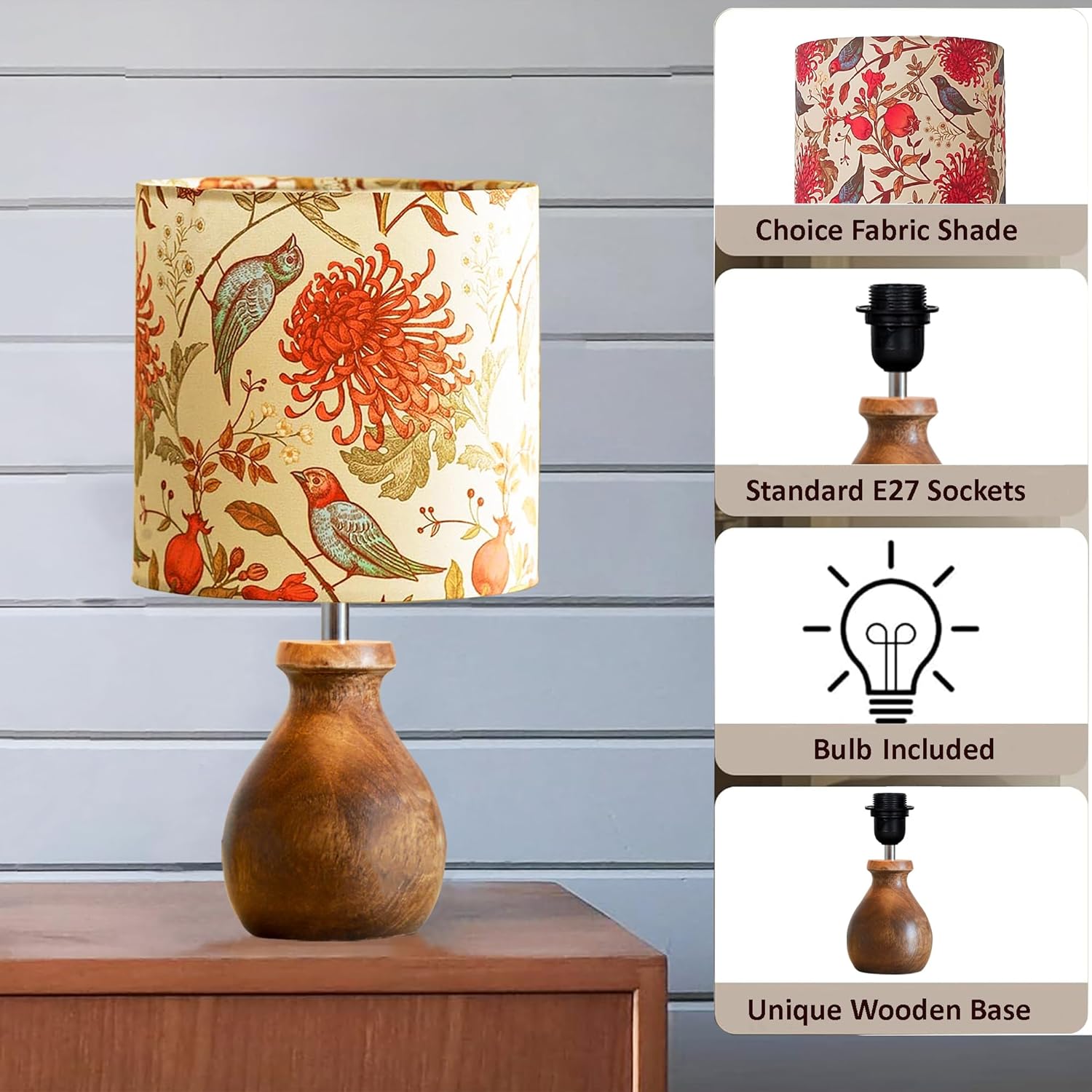 Table Lamp, Vintage Lamp - Image 3