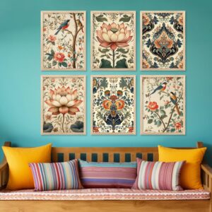 Traditional Indian Wall Art Nature Paintings